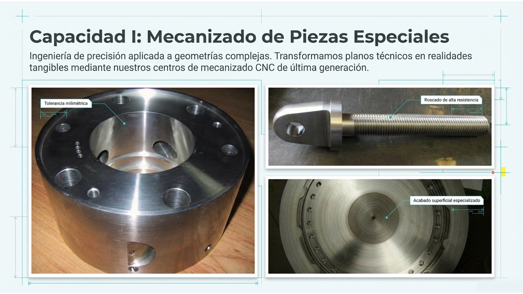 Mecanizado especial